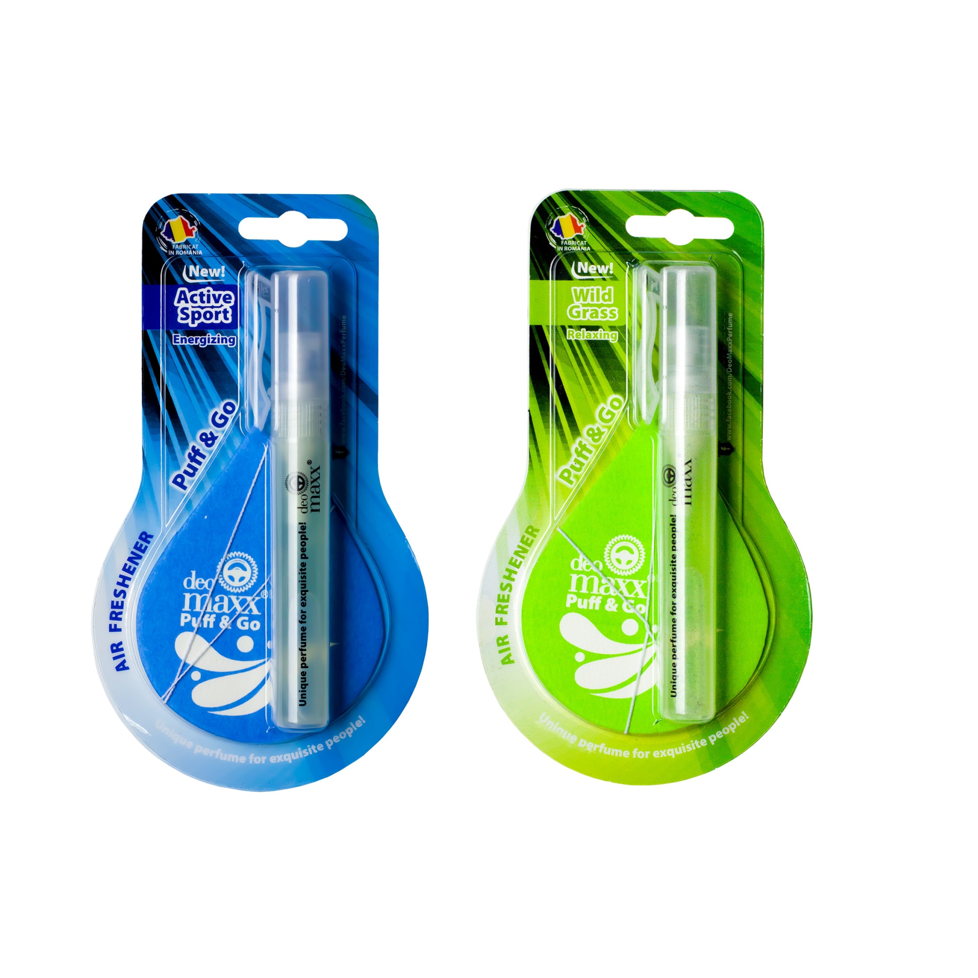 Set 2 Odorizante Auto Puff & Go