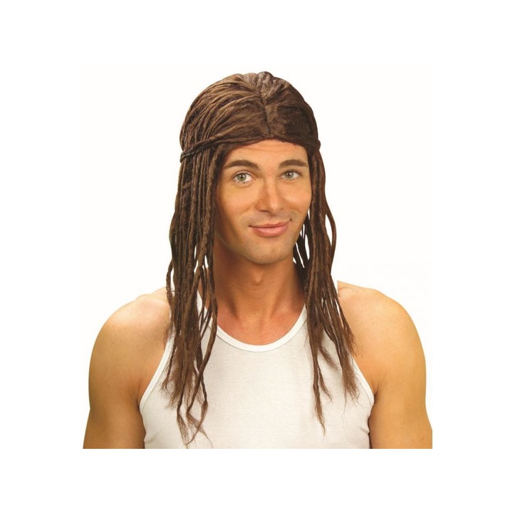 Barna raszta paróka