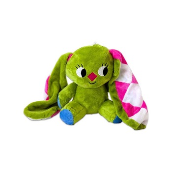 Jucarie de plus,Breloc,jepure cu urechi mari ,multicolor,10 cm Jucarie de plus,Breloc,jepure cu urechi mari ,multicolor,10 cm