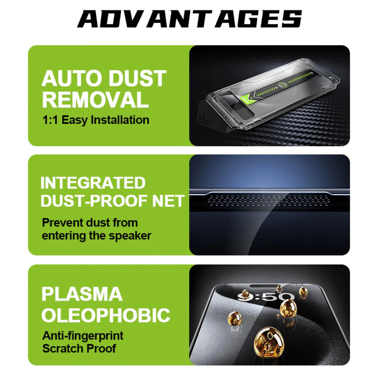 Kit Folie Sticla HD, Samsung Galaxy S26 Ultra - Titan Dust Removal Easy App