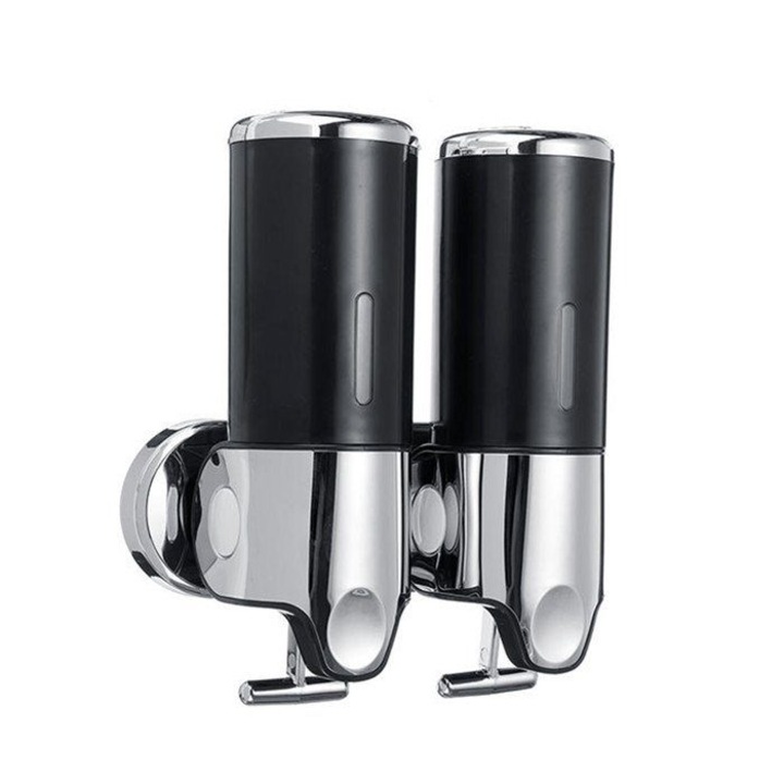 Dispenser sapun perete, capacitate 1000ml, alb, 21.5x24cm