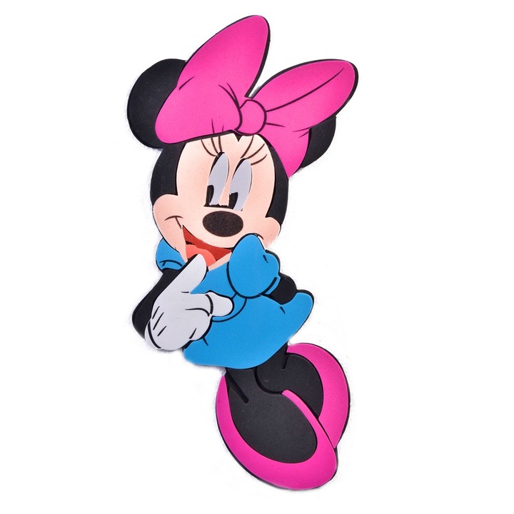 Sticker decorativ Minnie Mouse, DecorCasa, 26 cm