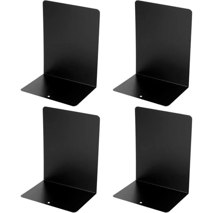 Set 4 opritoare carti metalice antiderapante multicolor