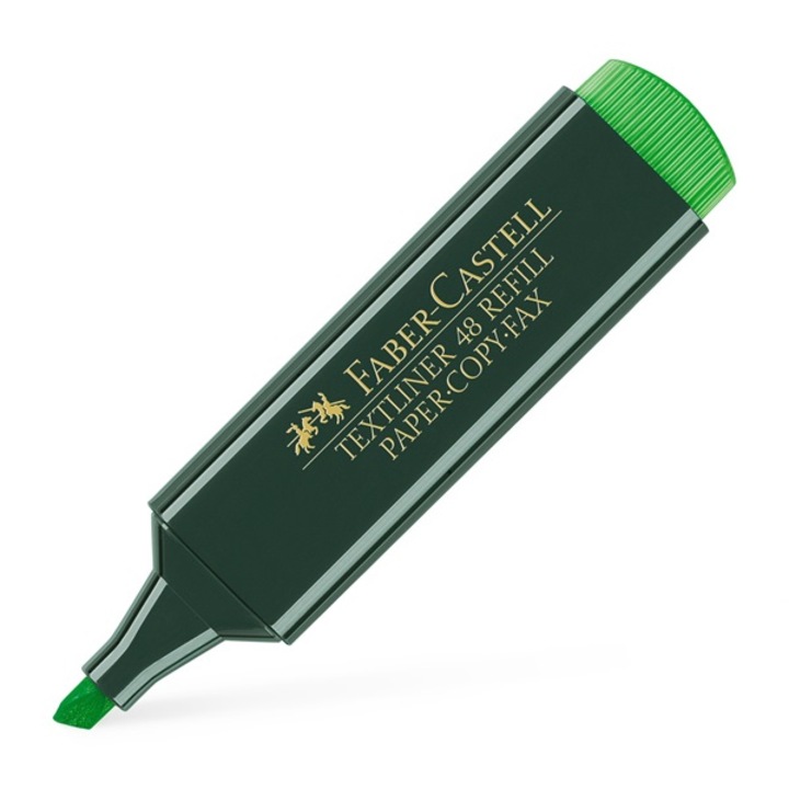 Текст маркер Faber-Castell, 1548, Зелен