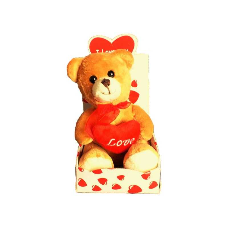 Figurina plus cu inimioara Love, 15 cm, Radar 96065, model 2