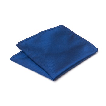 Batista buzunar costum London Tailors, albastru electric, 100% matase naturala Batista buzunar costum London Tailors, albastru electric, 100% matase naturala
