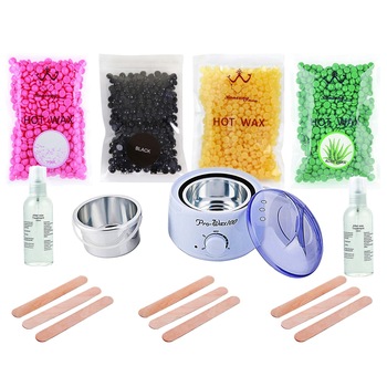 Kit Epilare No.209 cu 4 X Ceara Epilare Granule Refolosibila 4x500g Kit Epilare No.209 cu 4 X Ceara Epilare Granule Refolosibila 4x500g