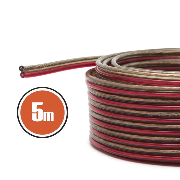 MNC Hangszórókábel 2 x 1,5 mm2, hosszúsága 5 m (NX20027x5)