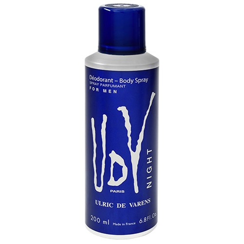 Deodorant antiperspirant Ulric de Varens Night, Barbati, 200 ml