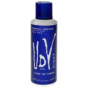 Deodorant antiperspirant Ulric de Varens Night, Barbati, 200 ml Deodorant antiperspirant Ulric de Varens Night, Barbati, 200 ml