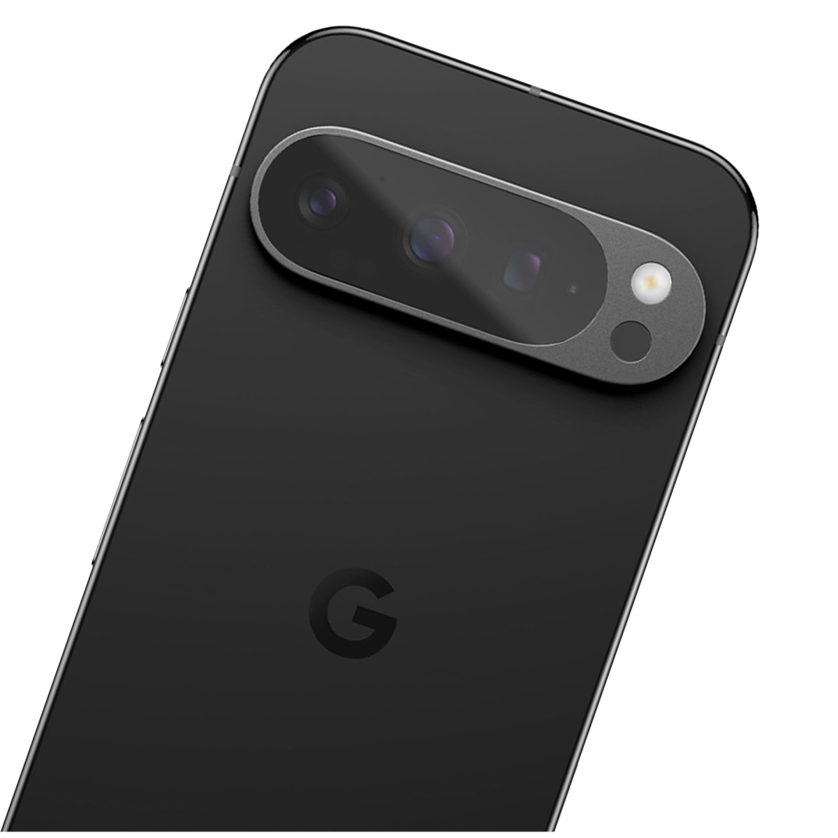 Folie de protectie pentru camera, Supero, compatibila Google Pixel 10 Pro XL, sticla securizata 9H, grosime 0, 30 mm, include set aplicare (laveta umeda + uscata), cadru negru transparent
