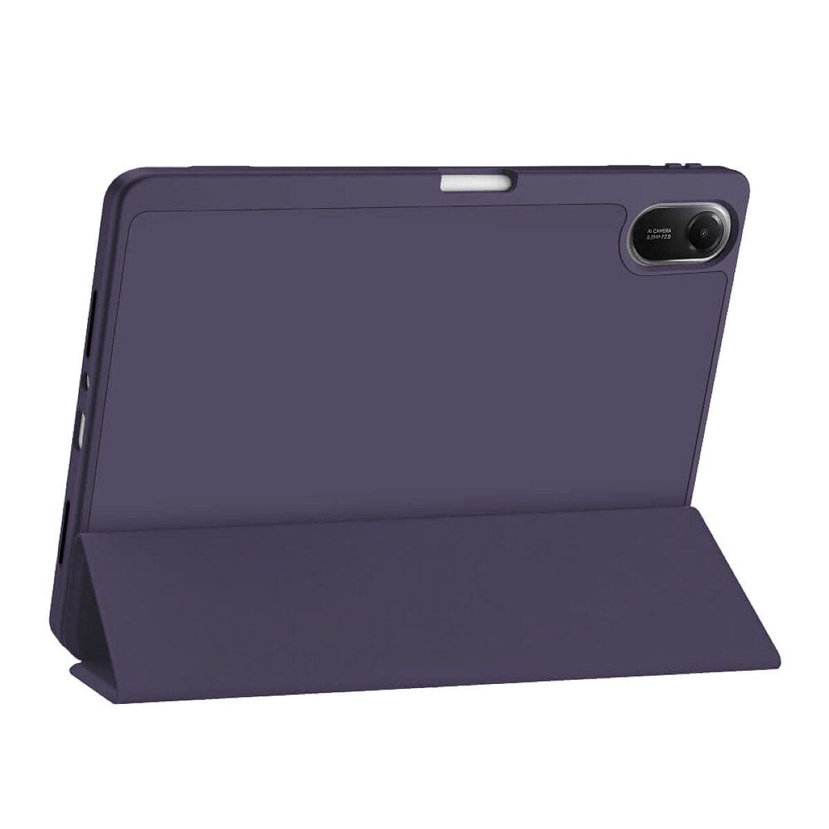 Husa tableta, Supero, SMARTCASE, protectie completa, cu clapeta si suport pentru stylus, compatibila Xiaomi Redmi Pad 2, material rezistent la zgarieturi, acces la butoane si porturi, curatare cu carpa umeda, culoare violet