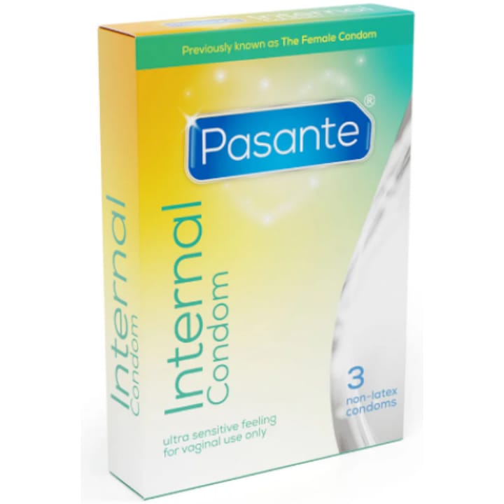 Prezervative Femei Pasante Non-Latex, 3 Buc