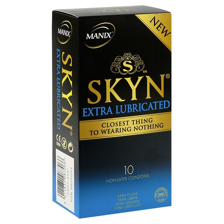 Презервативи Manix SKYN Extra Lubricated, 10 броя