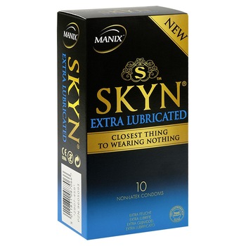 Prezervative Manix SKYN Extra Lubricated, 10 buc Prezervative Manix SKYN Extra Lubricated, 10 buc