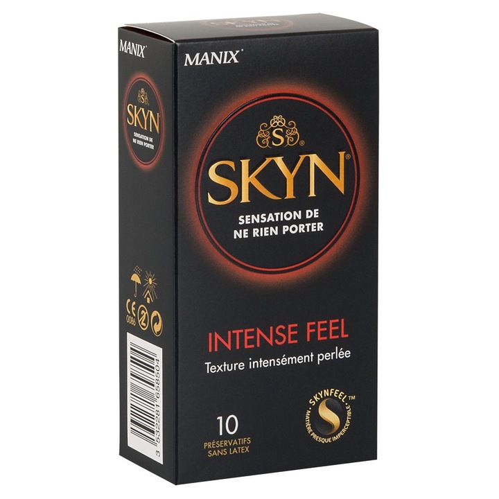 Презервативи Manix SKYN Intense Feel, 10 бр.