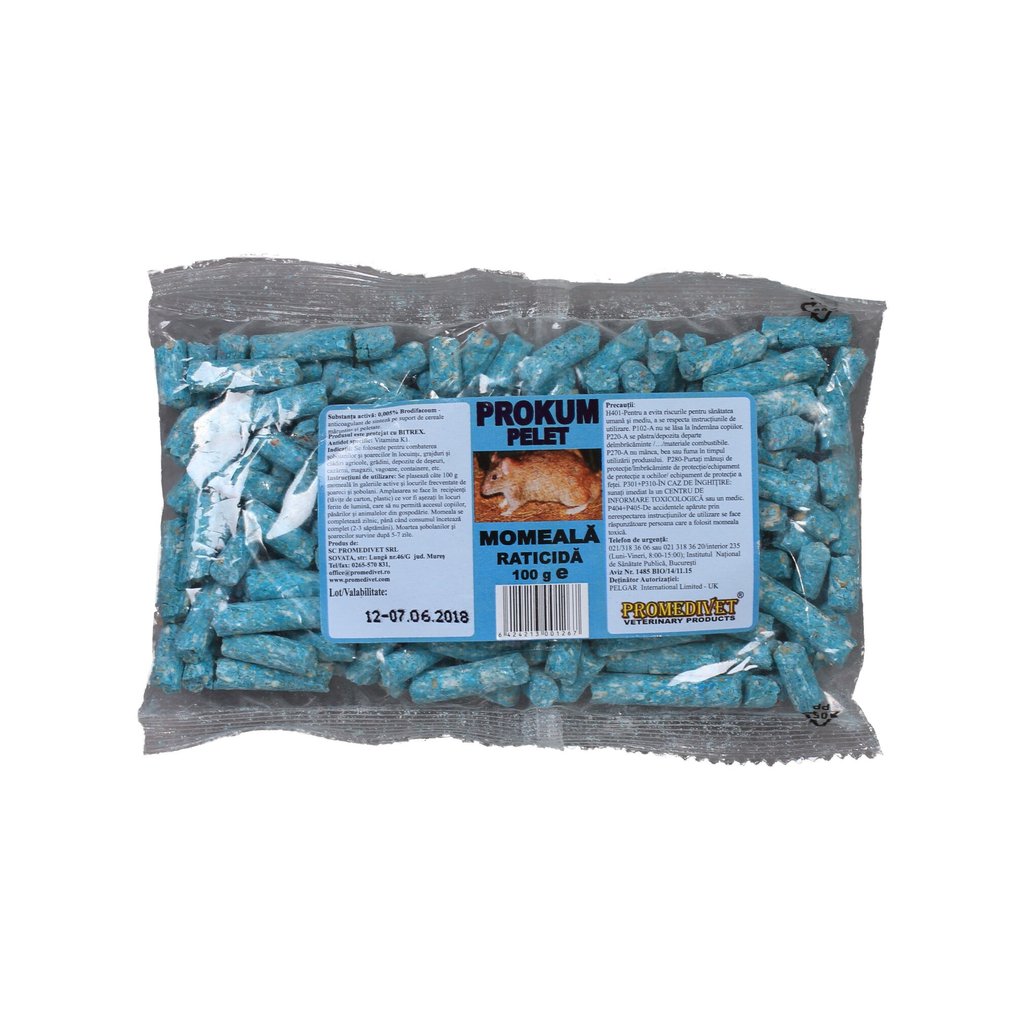 Rodenticid Prokum Pelet 100 g