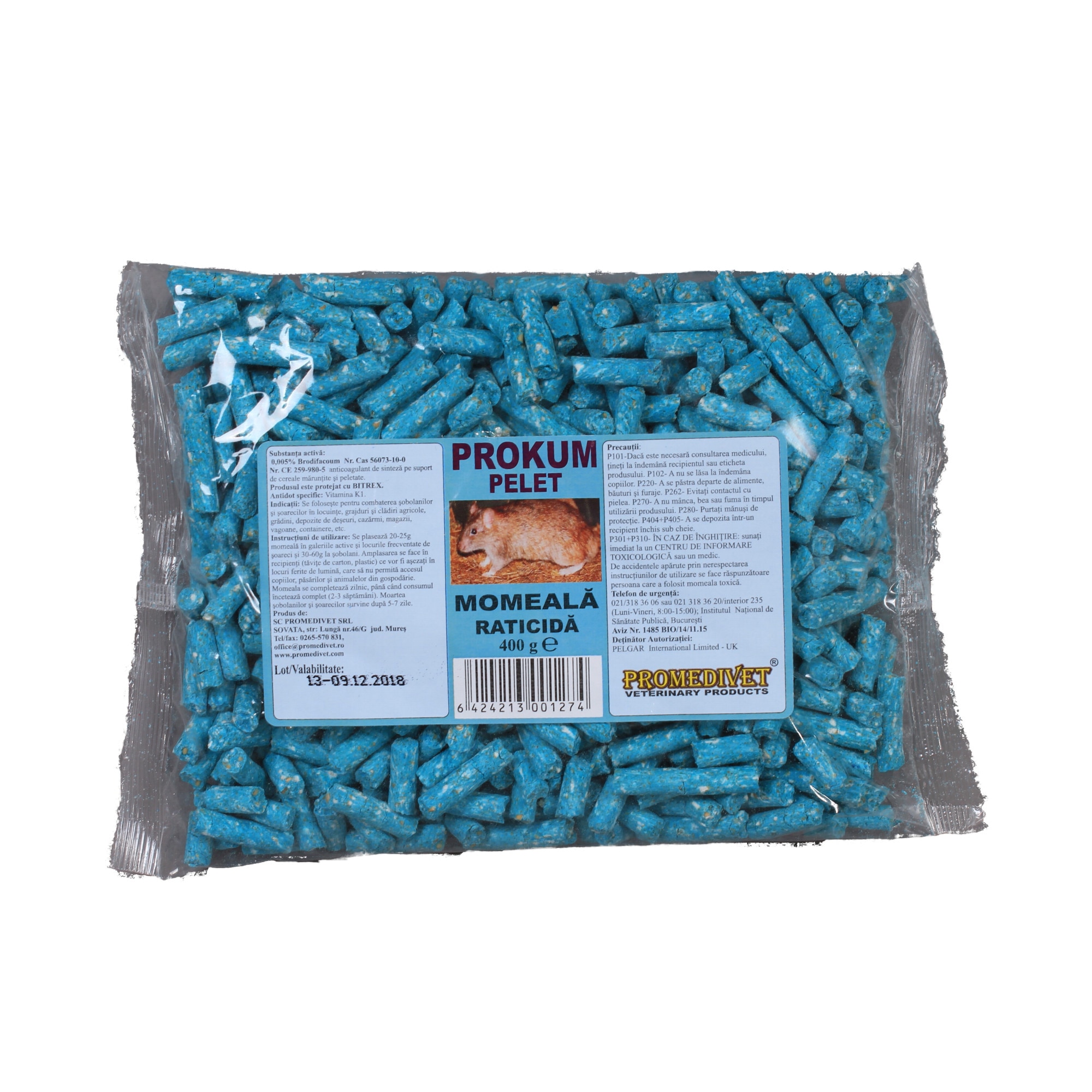 Rodenticid Prokum Pelet 400 g