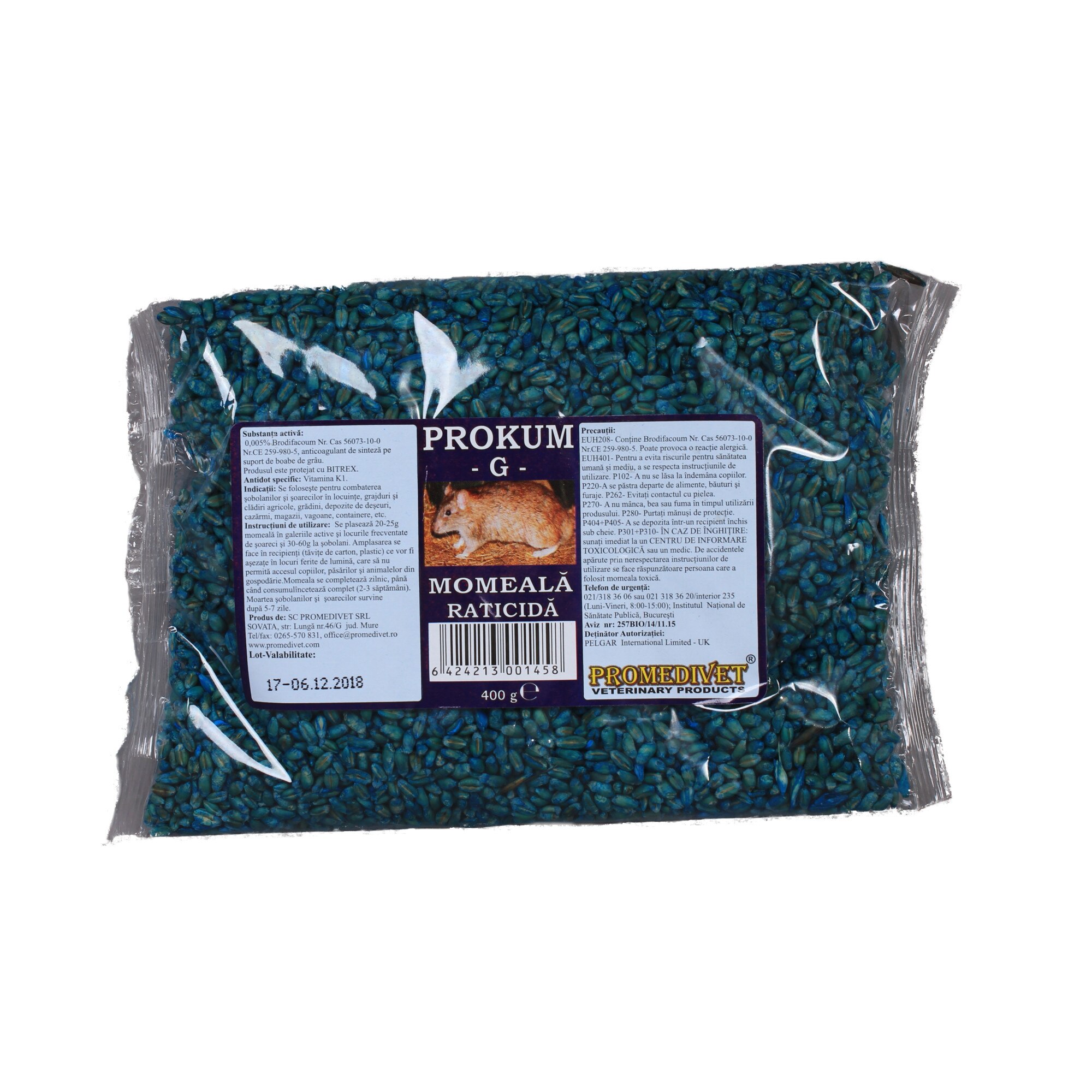 Rodenticig Grau Prokum G 400 g