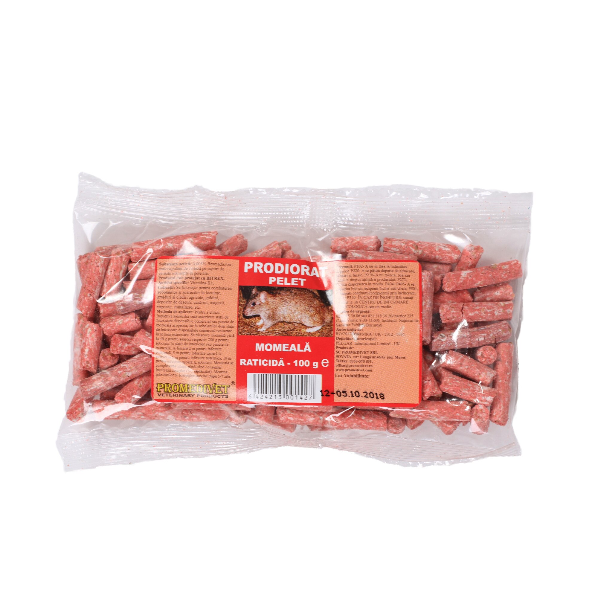 Rodenticid Prodiorat Pelet 100 g