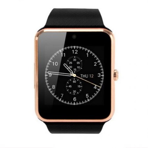 Ceas Smartwatch GoodTime08, Camera foto, Apelare BT, Facebook, Gold Edition