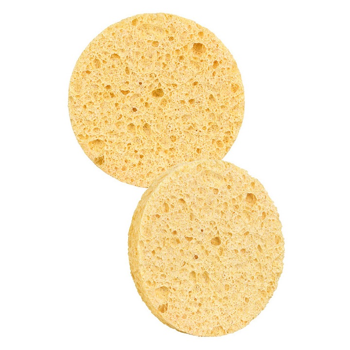 Bureti indepartat fond de ten, galben, 2 buc