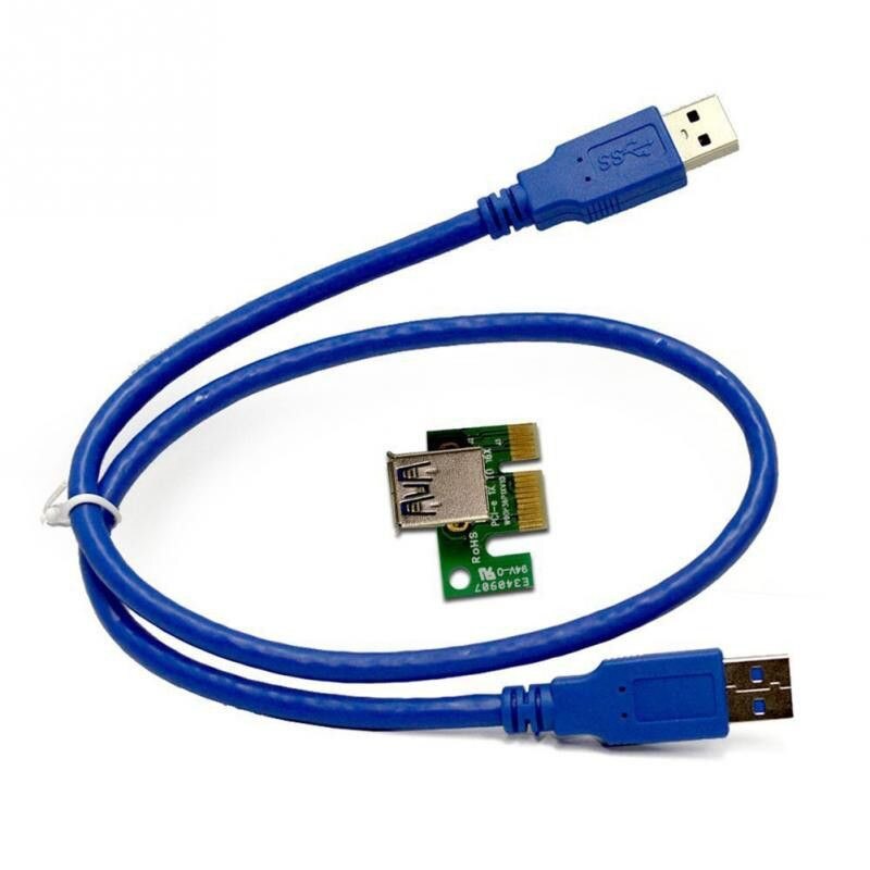 Usb Riser Adapter Riser USB 3.0 PCI-E Express 1x to 16x Extender Adapter pentru minat ...