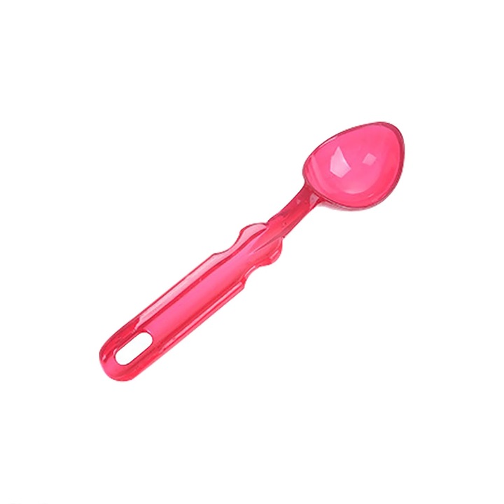 Lingura inghetata ZYBLSSBB din otel inoxidabil, maner arc, 15x5cm, argintiu
