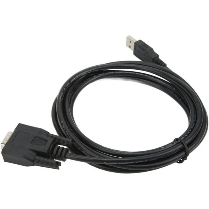 Cablu diagnostic OBD2 USB pentru Peugeot, flexibil, rezistent, negru