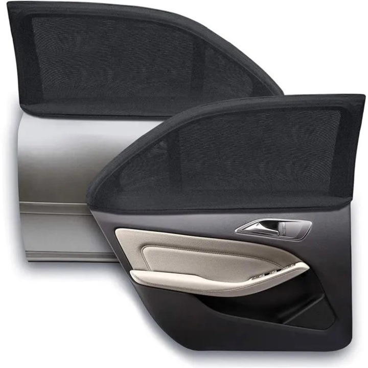 Set 2 parasolare auto, blocare raze, dimensiuni standard