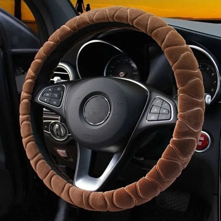 Husa volan auto, incalzitoare, 38cm, hartie alimentara