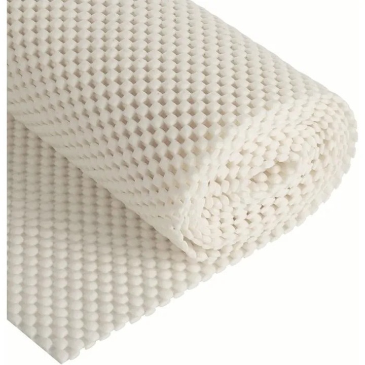 Covoras antiderapant portbagaj 50x150cm PVC alb