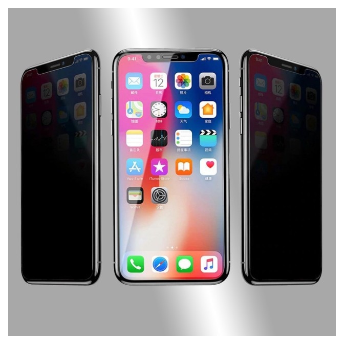 Folie Sticla Securizata Upzz® Compatibila Cu Oppo Reno 16 FS, Privacy, Filtru Confidentialitate 40 Grade