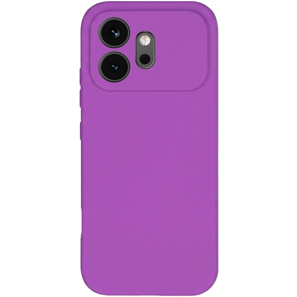 Husa pentru Honor 600, Color Shield, Interior de catifea, Suprafata aderenta, Protectie antisoc, Margini ridicate, Regular Fit, Silicon, Mov