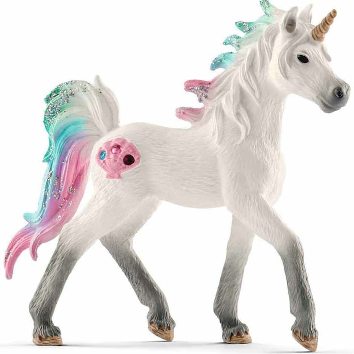 Schleich narvál csikó figura