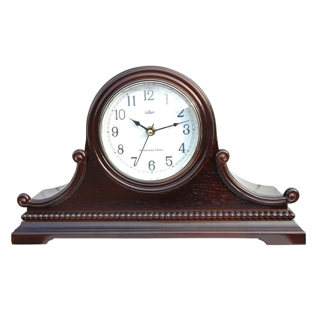 Ceas de birou din lemn Nuc