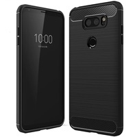 Husa de protectie Carbon PROTECTS pentru LG V30, Negru