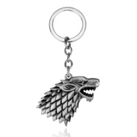 breloc game of thrones wolf lup winter is coming stark m1 argintiu argintiu imagen 17_0_
0