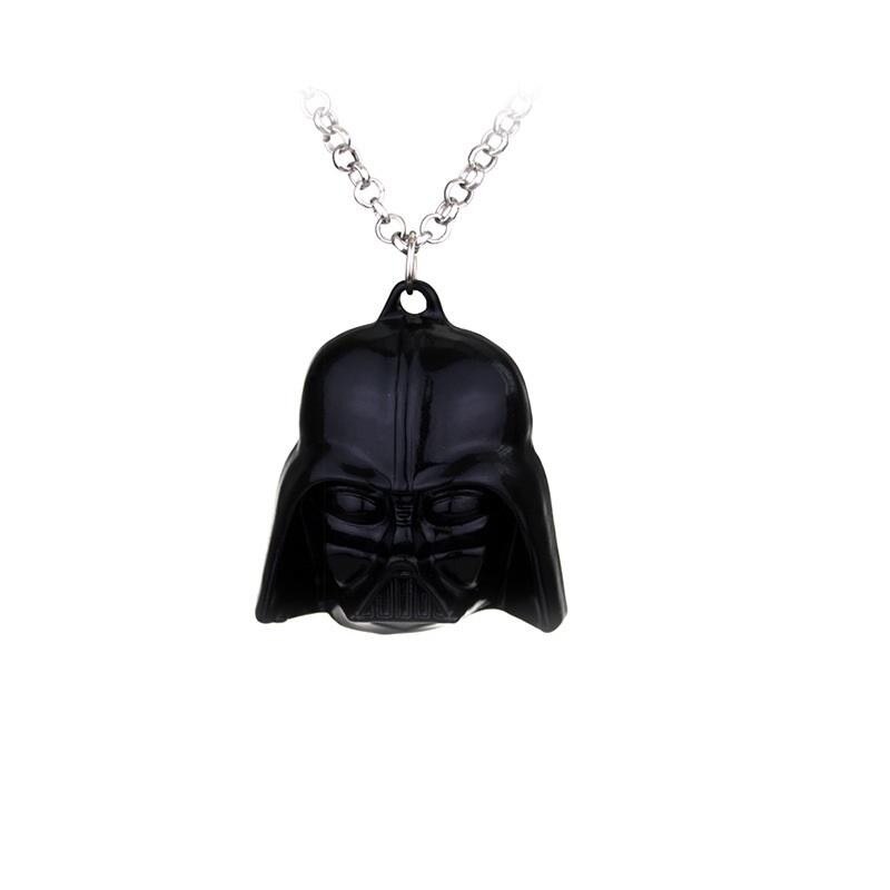 Lantisor Cu Pandantiv Star Wars Black Knight , Negru, Negru