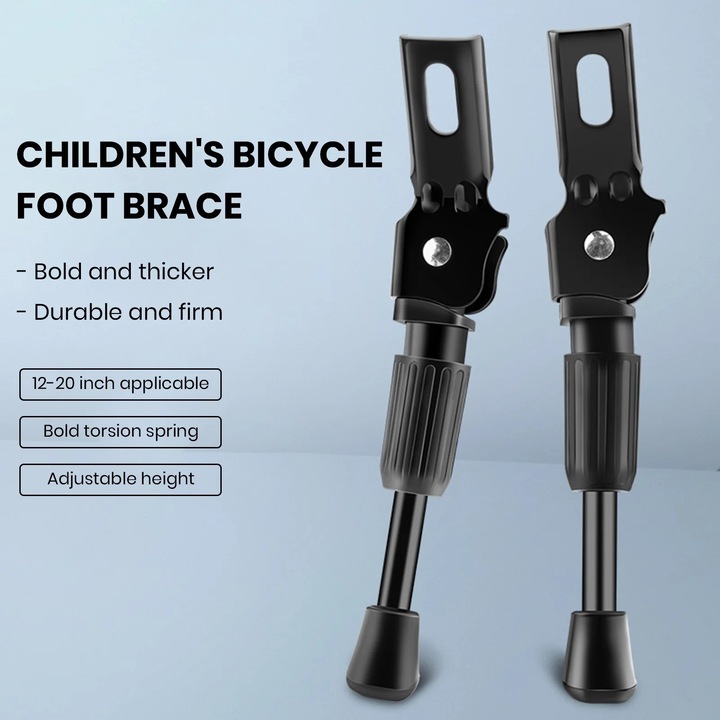 Suport bicicleta ajustabil metalic rezistent multicolor 12x26.5cm set