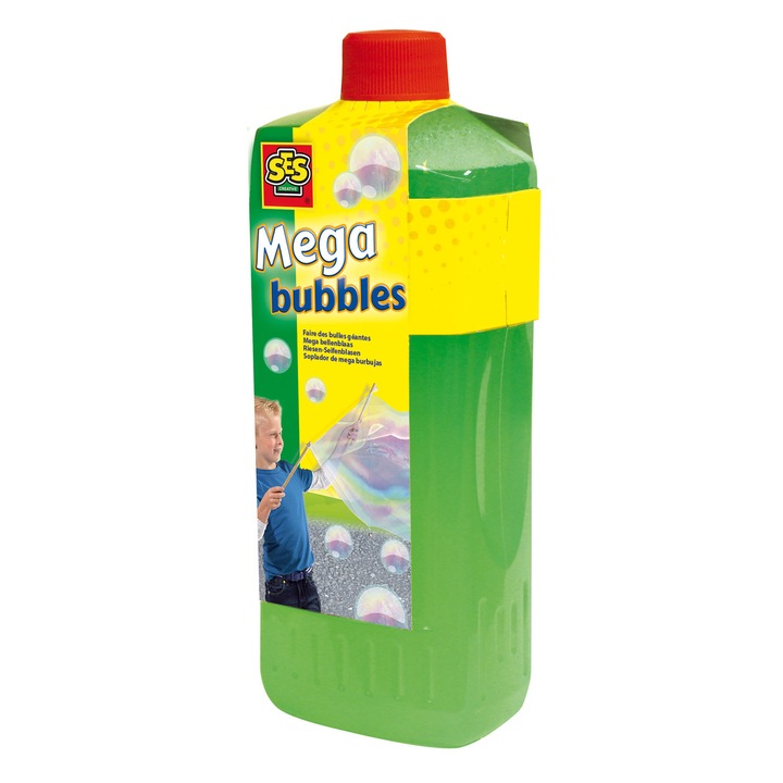 SES Mega buborékfújó utántöltő folyadék - 750 ml