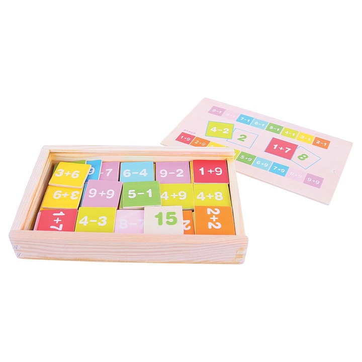 Fából készült matematikai doboz