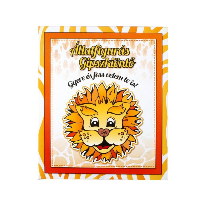 Állatfigurás Gipszkiöntő Kreatív készségfejlesztő