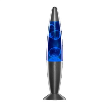 Lampa cu lava, Magma InnovaGoods Home, LED, 25 W, albastru Lampa cu lava, Magma InnovaGoods Home, LED, 25 W, albastru