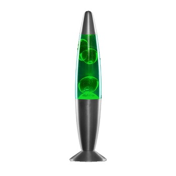 Lampa cu lava, Magma InnovaGoods Home, LED, 25 W, verde Lampa cu lava, Magma InnovaGoods Home, LED, 25 W, verde