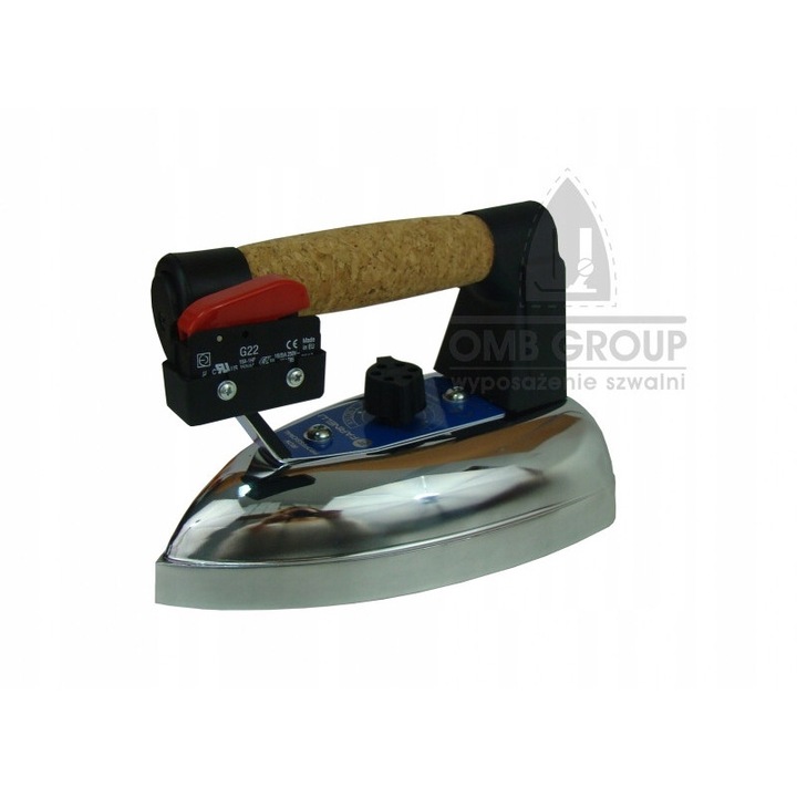 Fier de calcat profesional electric cu abur 850W, alb, 2.3m cablu