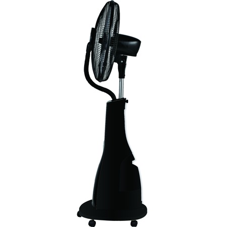 Ventilator cu pulverizare apa Star-Light MFS-1690BL, 90W, Diam. 40 cm, 3 viteze, Timer 7.5 ore, Rezervor apa 3.0 L, Debit apa 220 ml/h, Telecomanda, Negru
