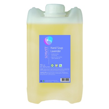 Sapun lichid - gel de dus ecologic Lavanda 10L, Sonett Sapun lichid - gel de dus ecologic Lavanda 10L, Sonett