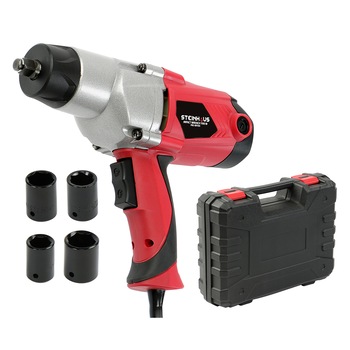 Masina de insurubat cu impact Steinhaus PRO-IW1100, 1100 W, 450 Nm + 4 tubulare + geanta transport Masina de insurubat cu impact Steinhaus PRO-IW1100, 1100 W, 450 Nm + 4 tubulare + geanta transport