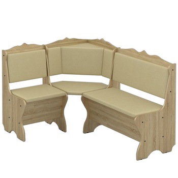 Coltar Bucatarie Siria, 152x112x42/87cm, Sonoma Coltar Bucatarie Siria, 152x112x42/87cm, Sonoma